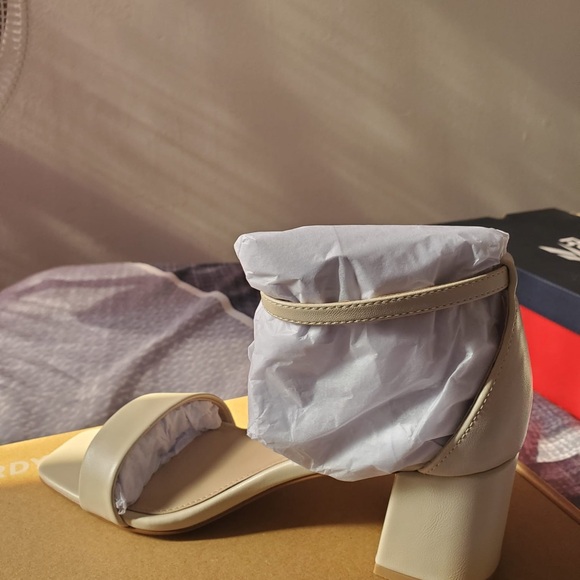 New latte colour Block Heel Sandals Sandals - Picture 4 of 4